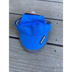 Arcadia Trail Adjustable Reflective Dog Visor Hat Blue Size Small/Medium
